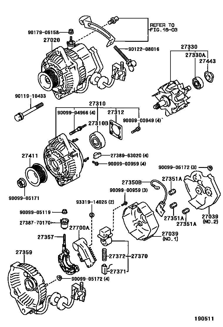 1903 — ALTERNATOR