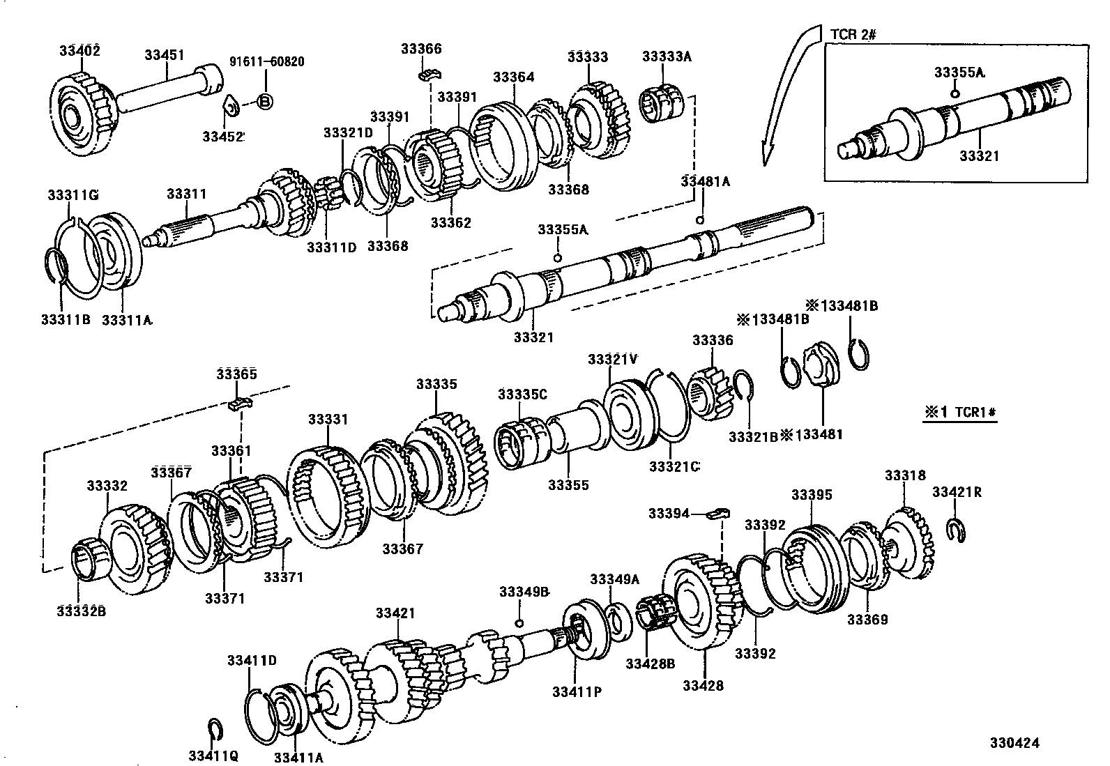 3305 — TRANSMISSION GEAR (MTM)