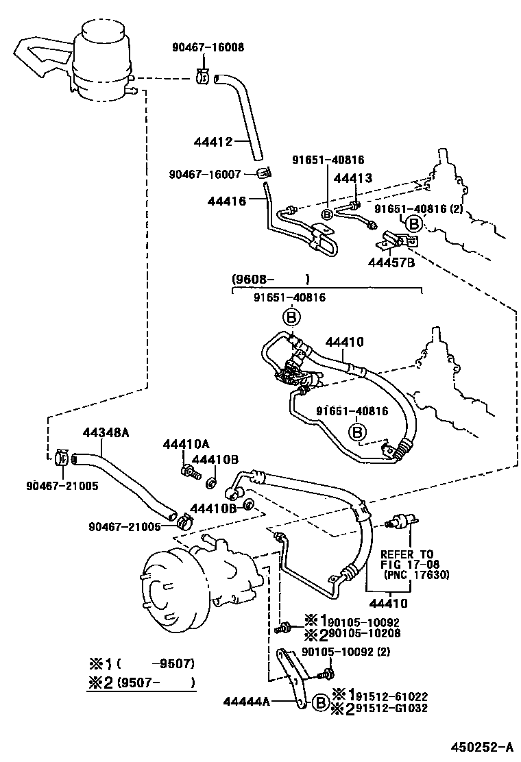 4503 — POWER STEERING TUBE