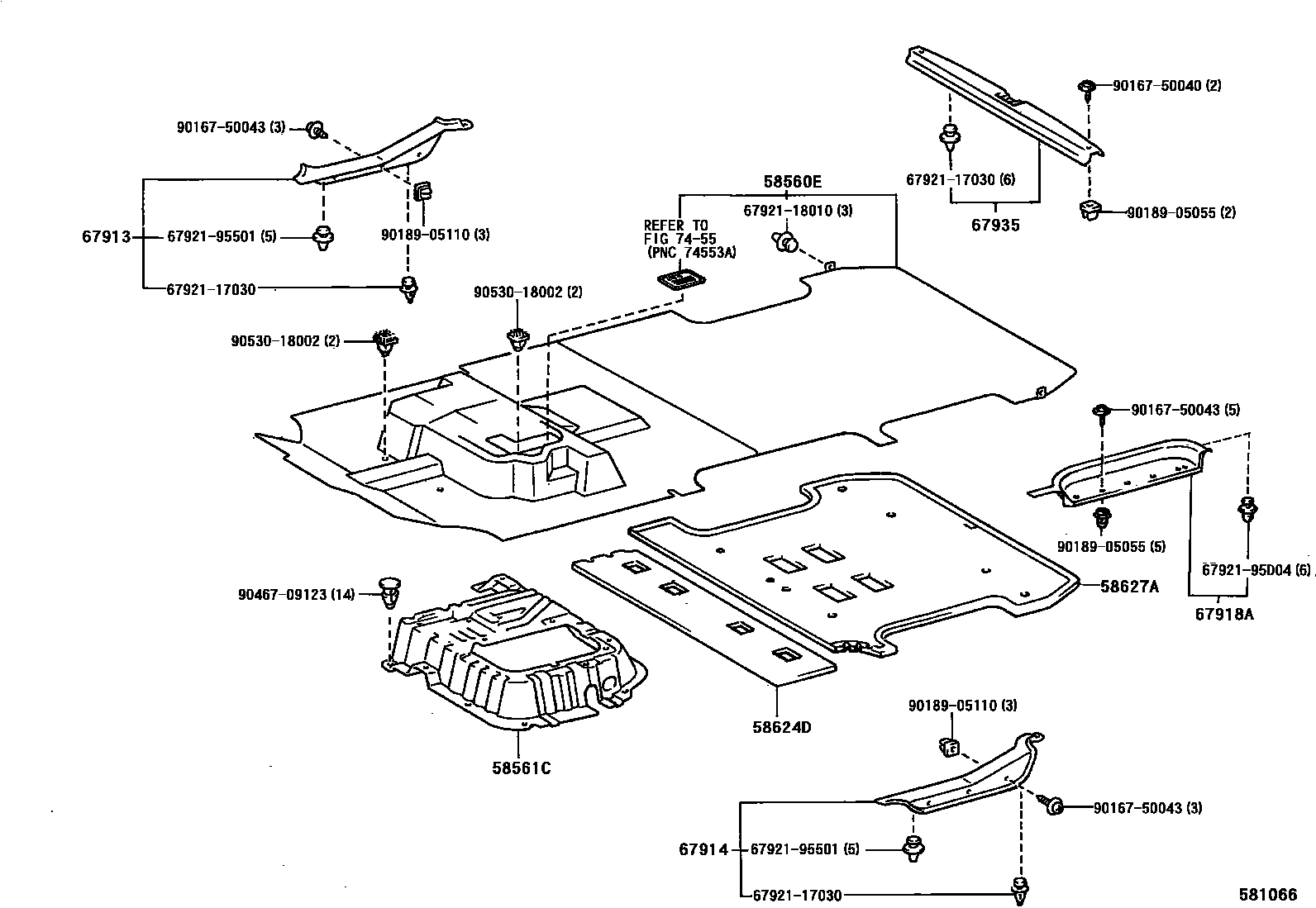 5854 — FLOOR MAT & SILENCER PAD