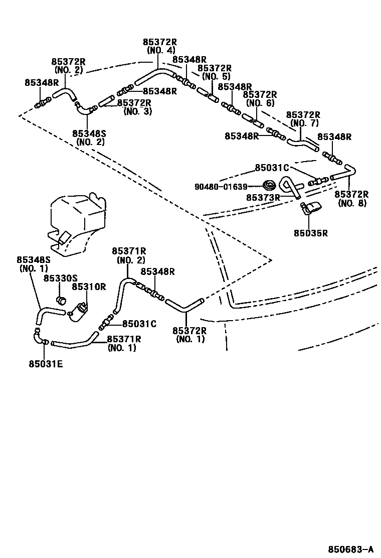 8504 — REAR WASHER