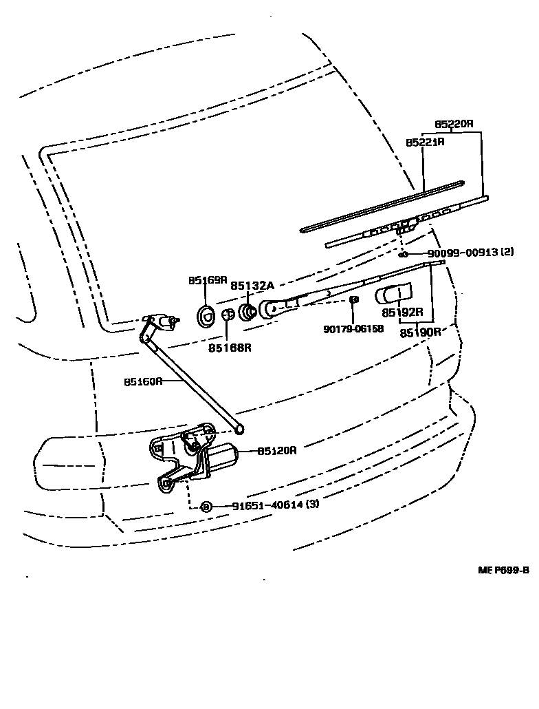 8502 — REAR WIPER