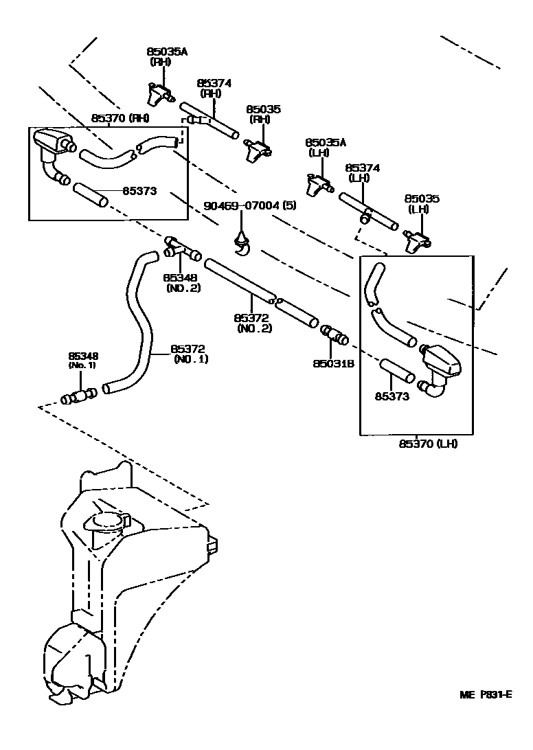 8503 — WINDSHIELD WASHER