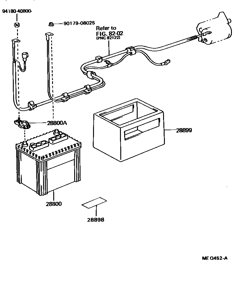 8201 — BATTERY & BATTERY CABLE
