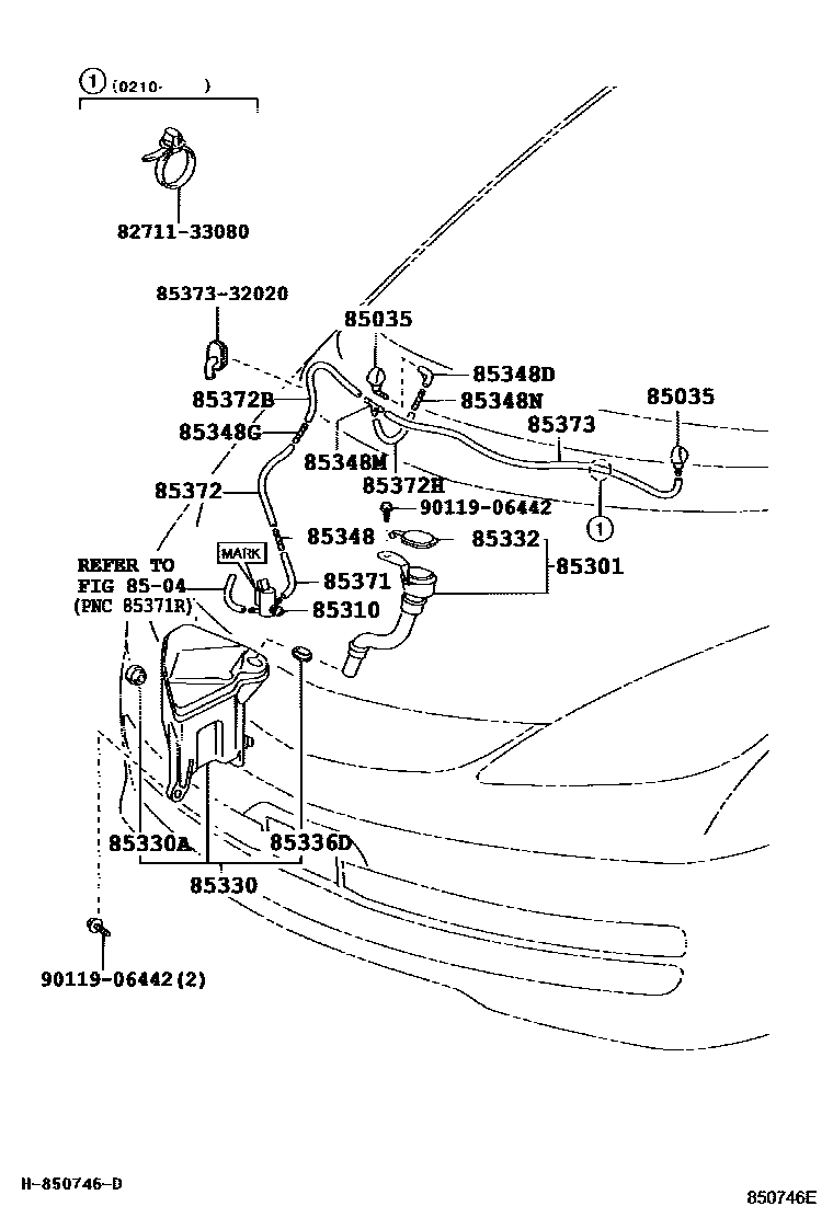 8503 — WINDSHIELD WASHER