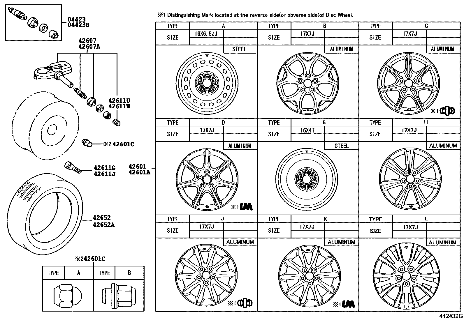 4103 — DISC WHEEL & WHEEL CAP