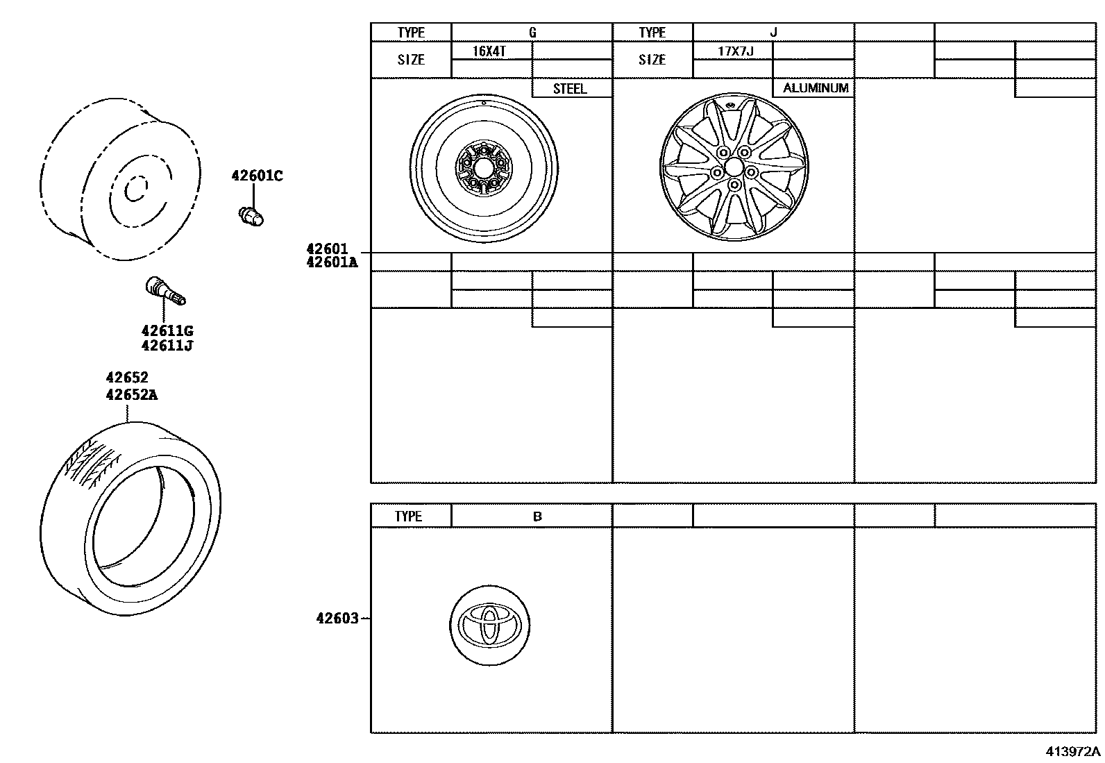 4103 — DISC WHEEL & WHEEL CAP