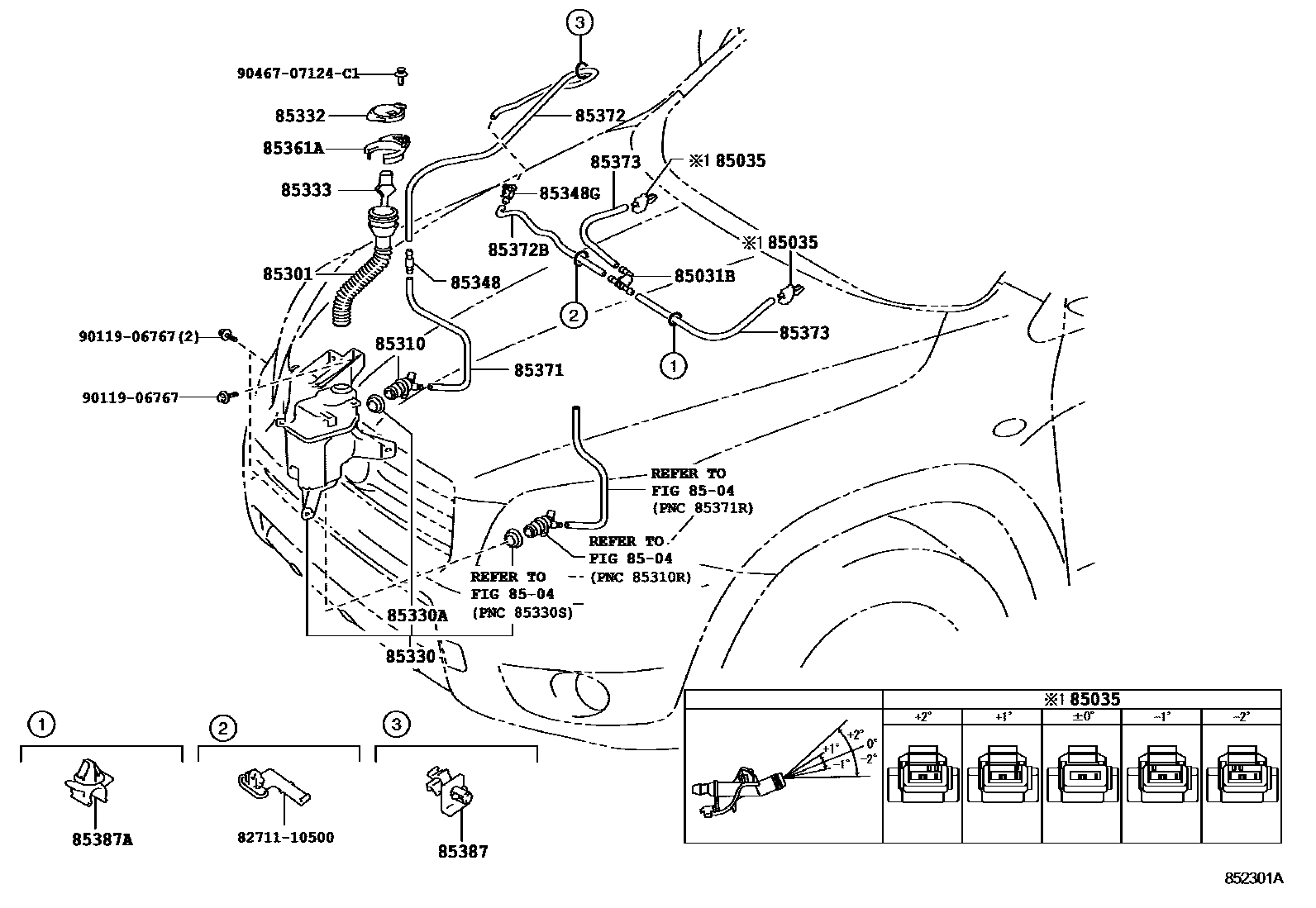 8503 — WINDSHIELD WASHER