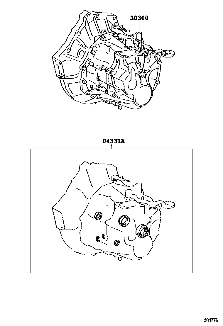 3301 — TRANSAXLE OR TRANSMISSION ASSY & GASKET KIT (MTM)