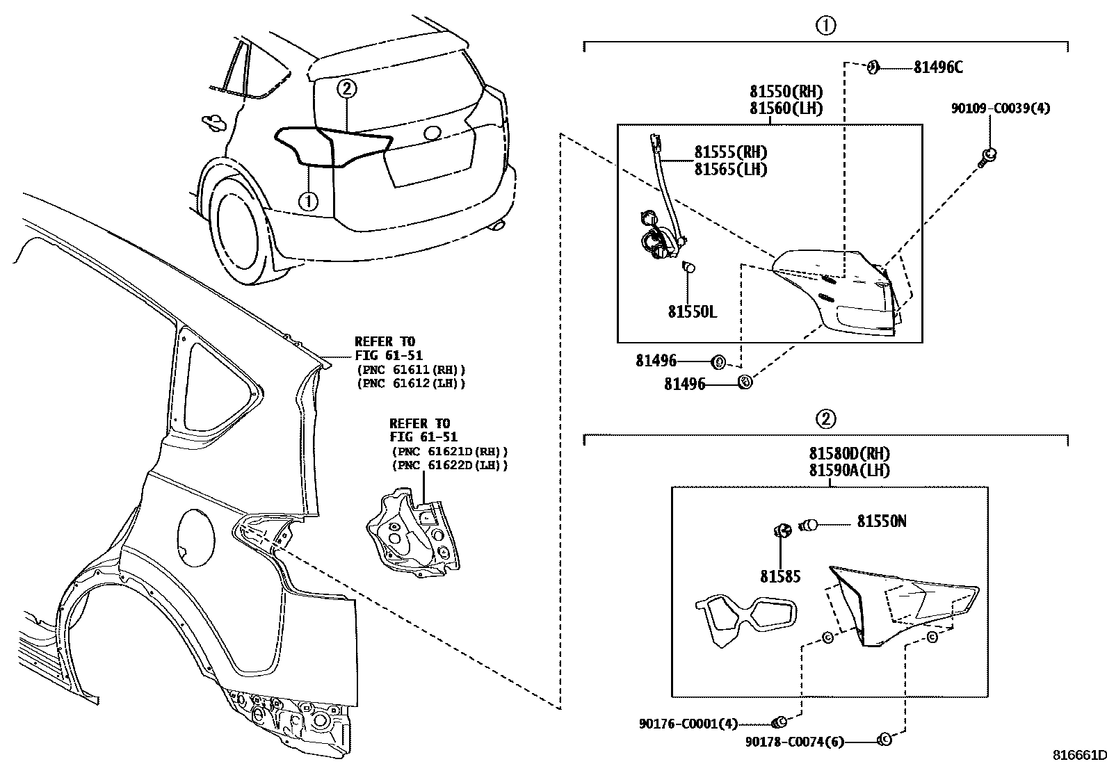 8111 — REAR COMBINATION LAMP