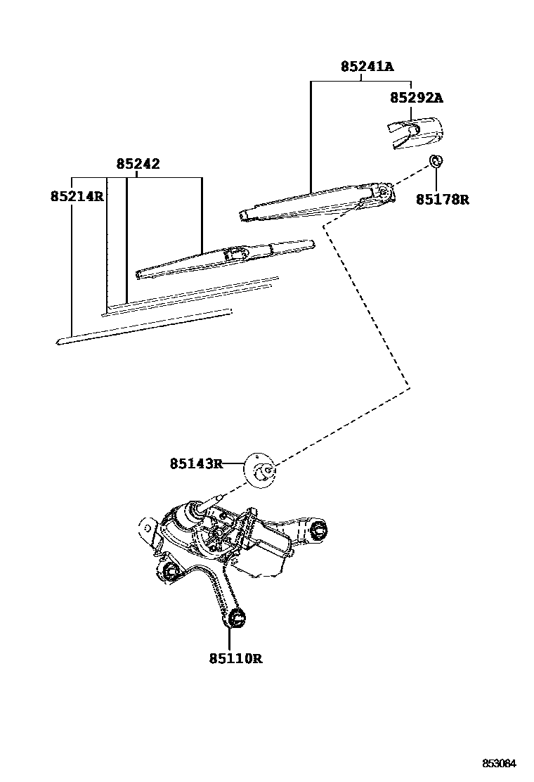 8502 — REAR WIPER