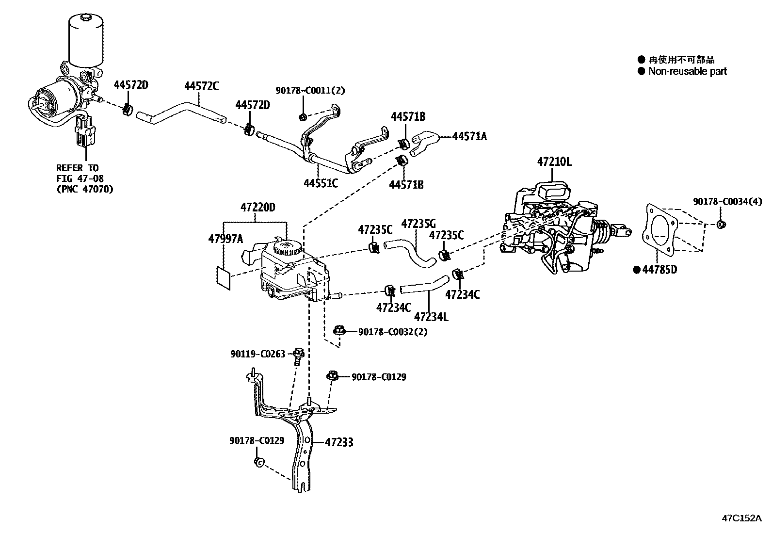4702 — BRAKE MASTER CYLINDER