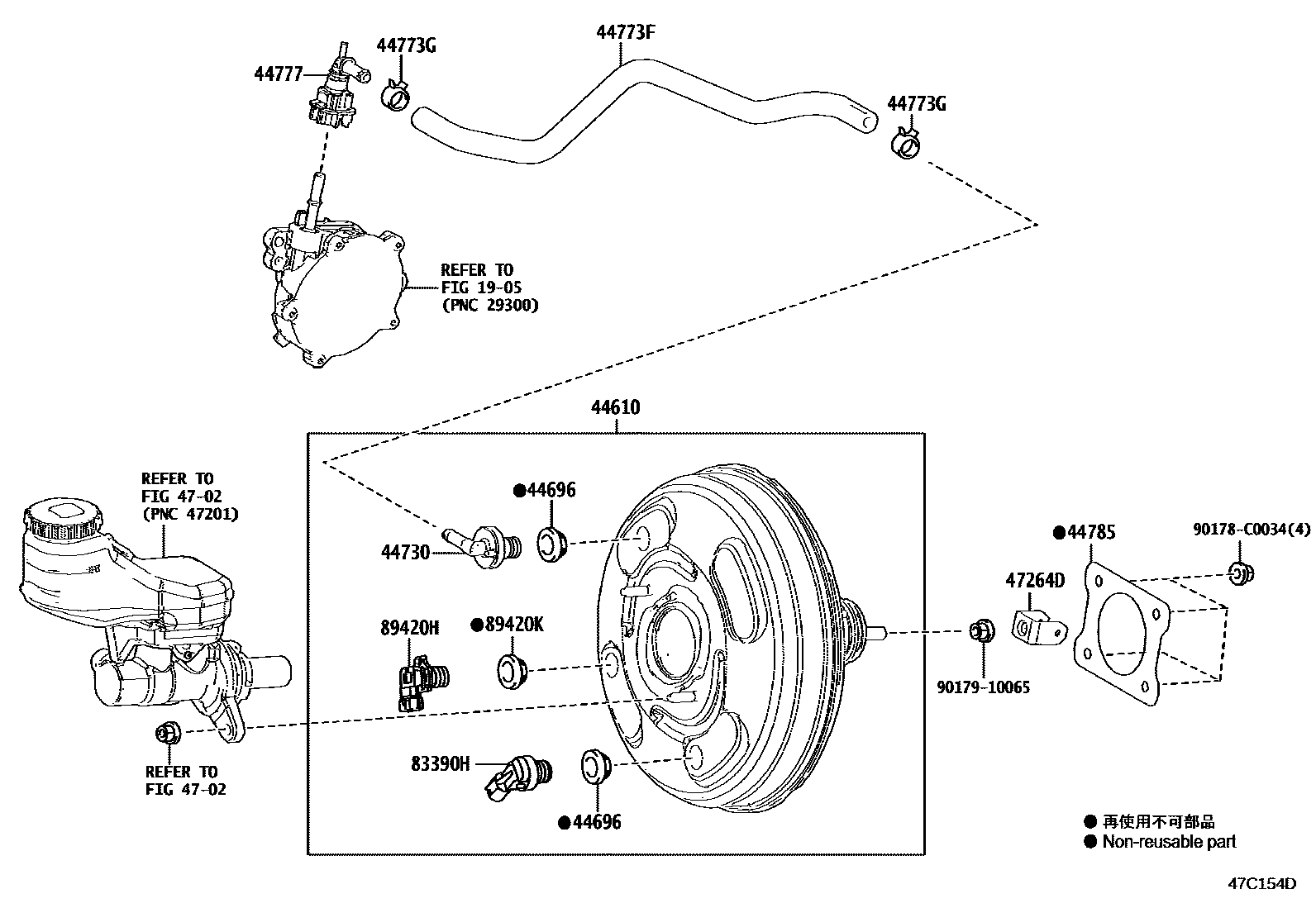 4703 — BRAKE BOOSTER & VACUUM TUBE
