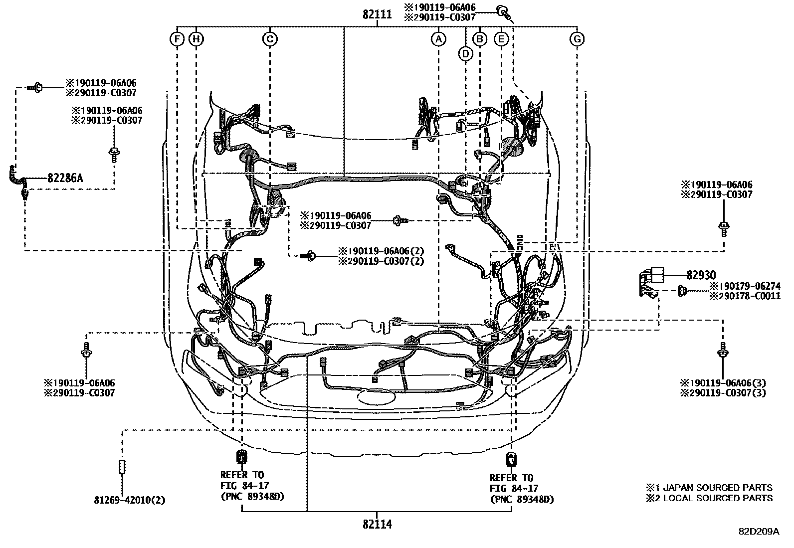 8202 — WIRING & CLAMP
