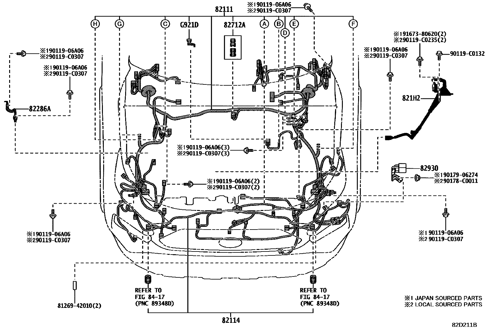 8202 — WIRING & CLAMP