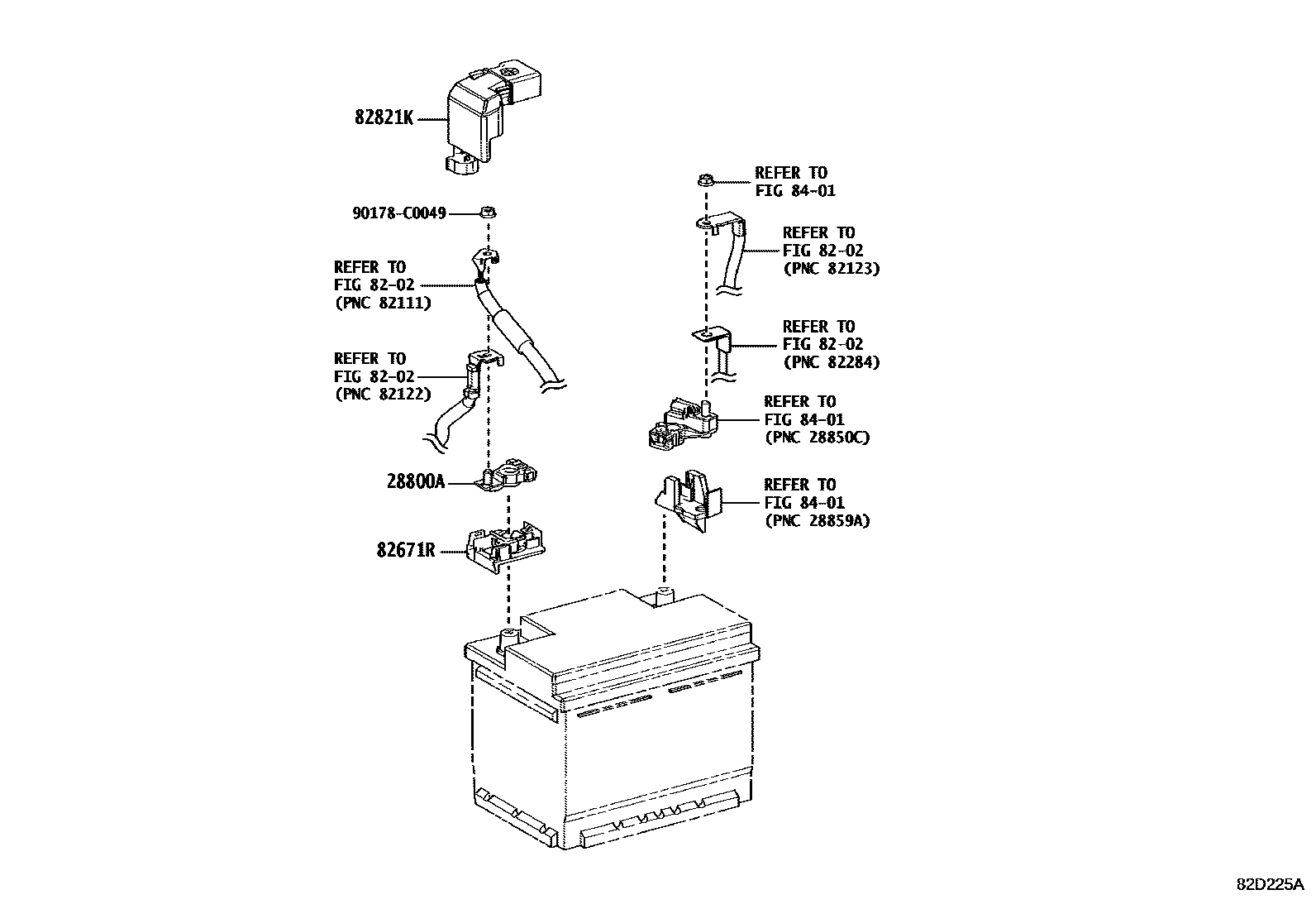 8201 — BATTERY & BATTERY CABLE