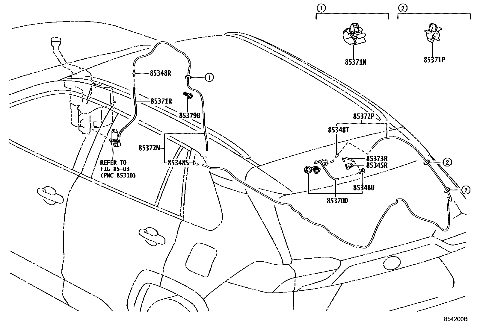 8504 — REAR WASHER