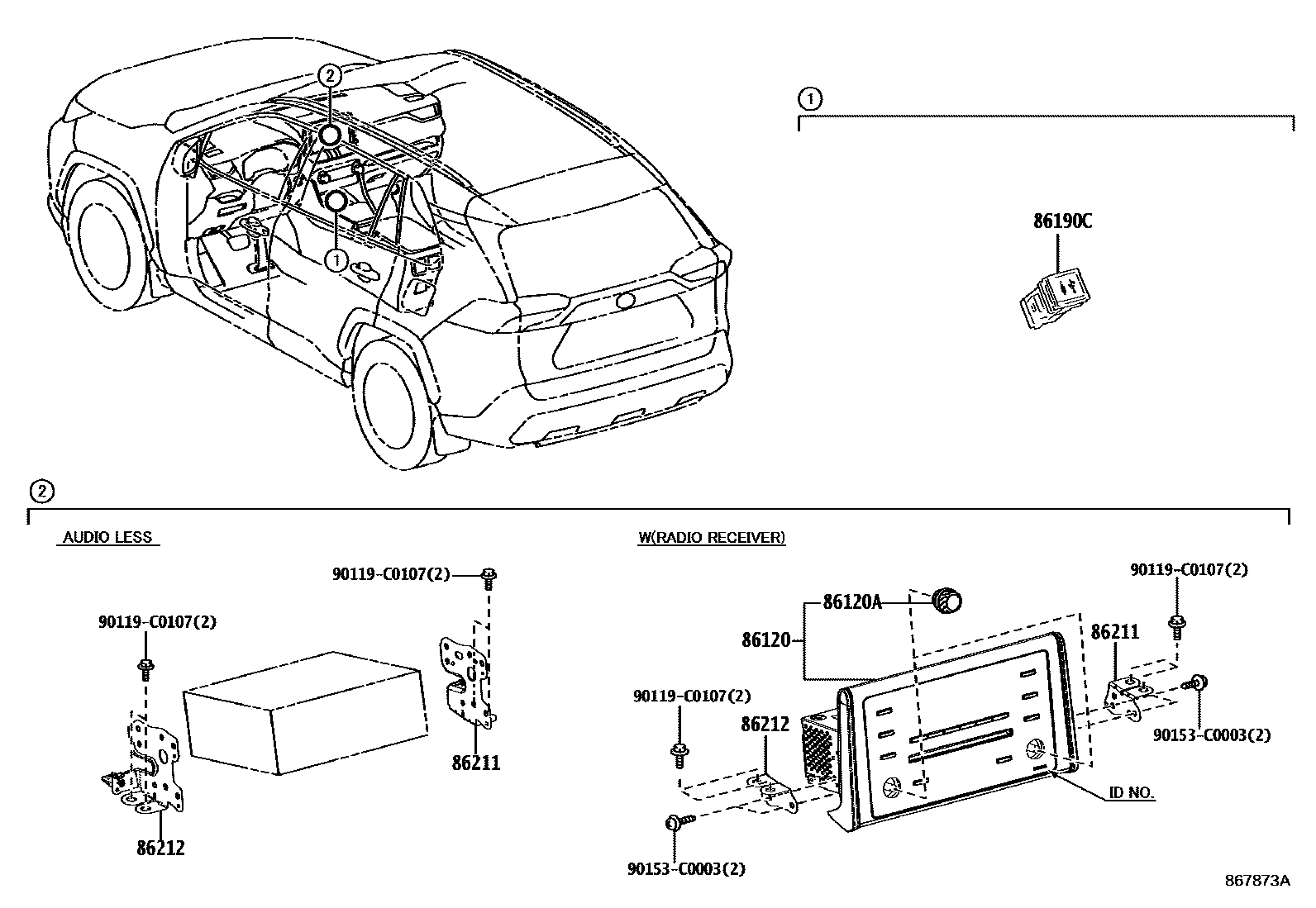8601 — RADIO RECEIVER & AMPLIFIER & CONDENSER