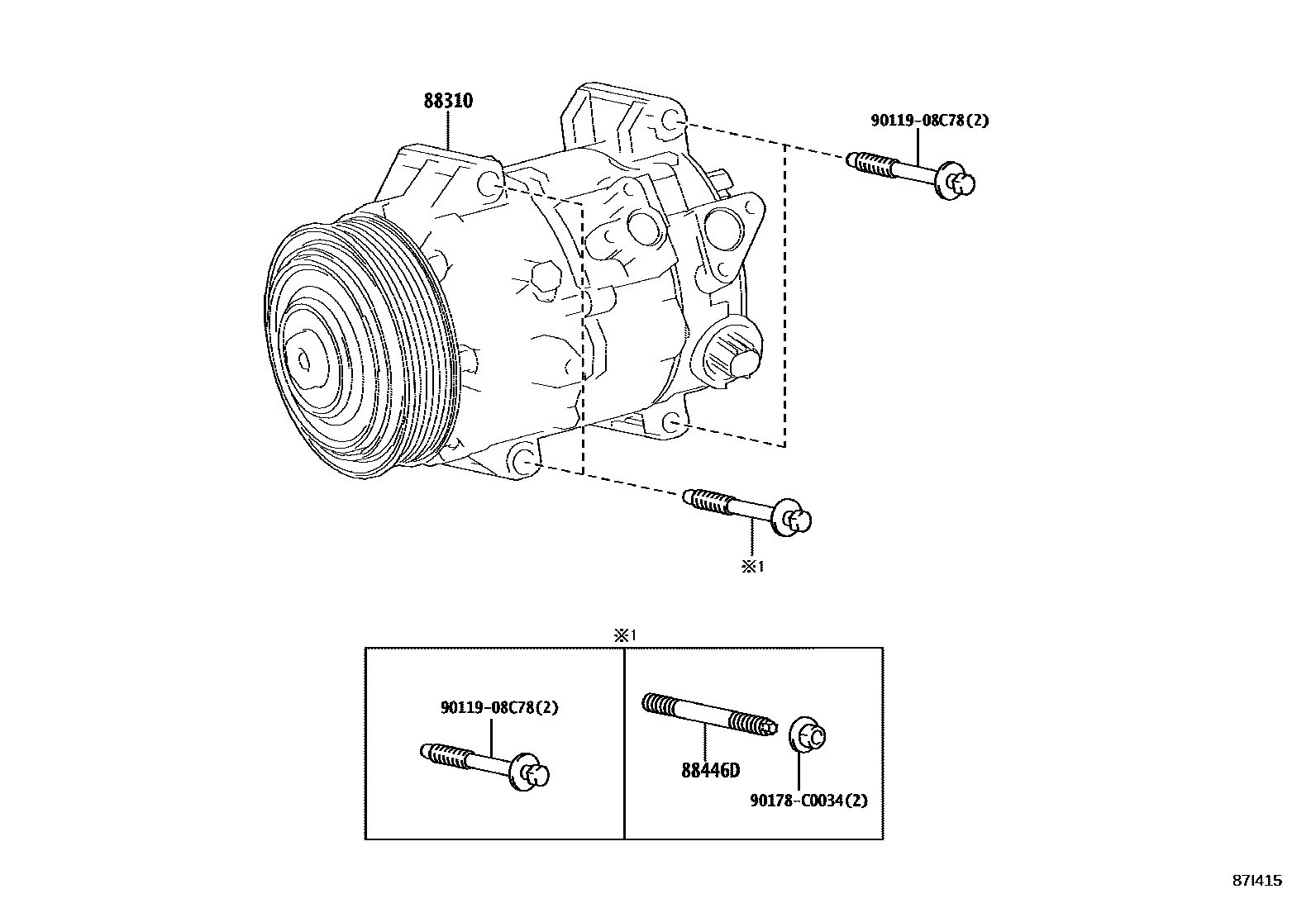 8719 — HEATING & AIR CONDITIONING - COMPRESSOR