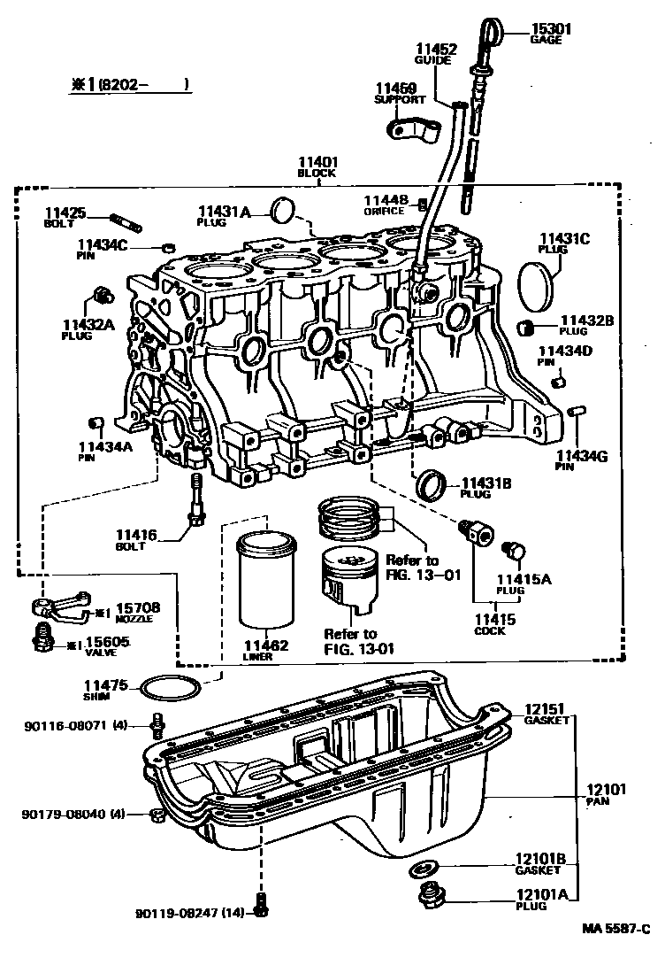 1105 — CYLINDER BLOCK