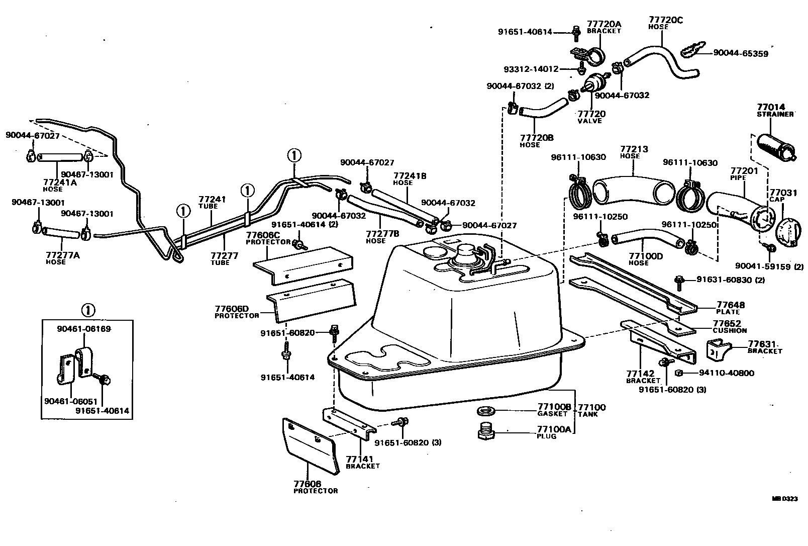 7751 — FUEL TANK & TUBE