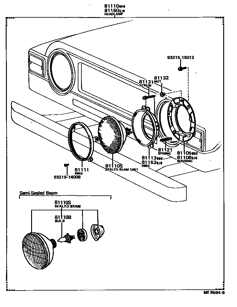 8101 — HEADLAMP