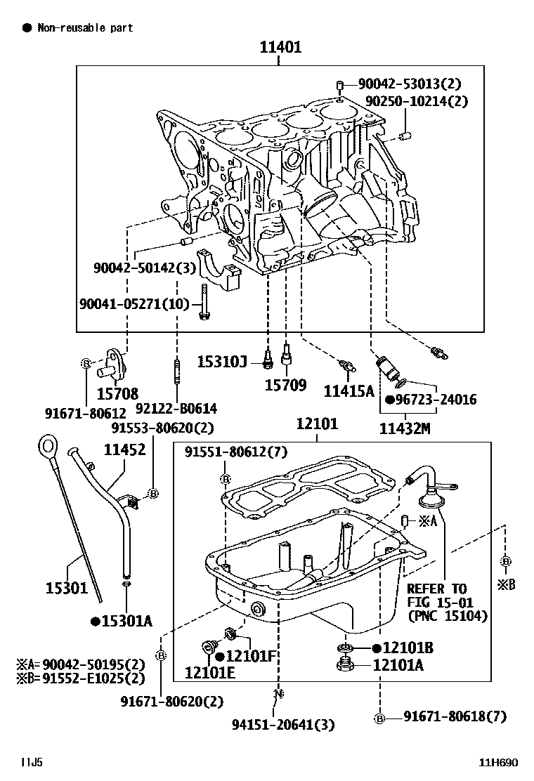 1105 — CYLINDER BLOCK