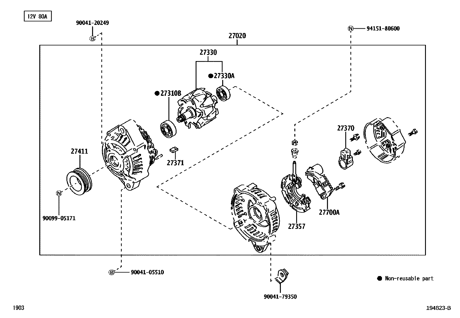 1903 — ALTERNATOR