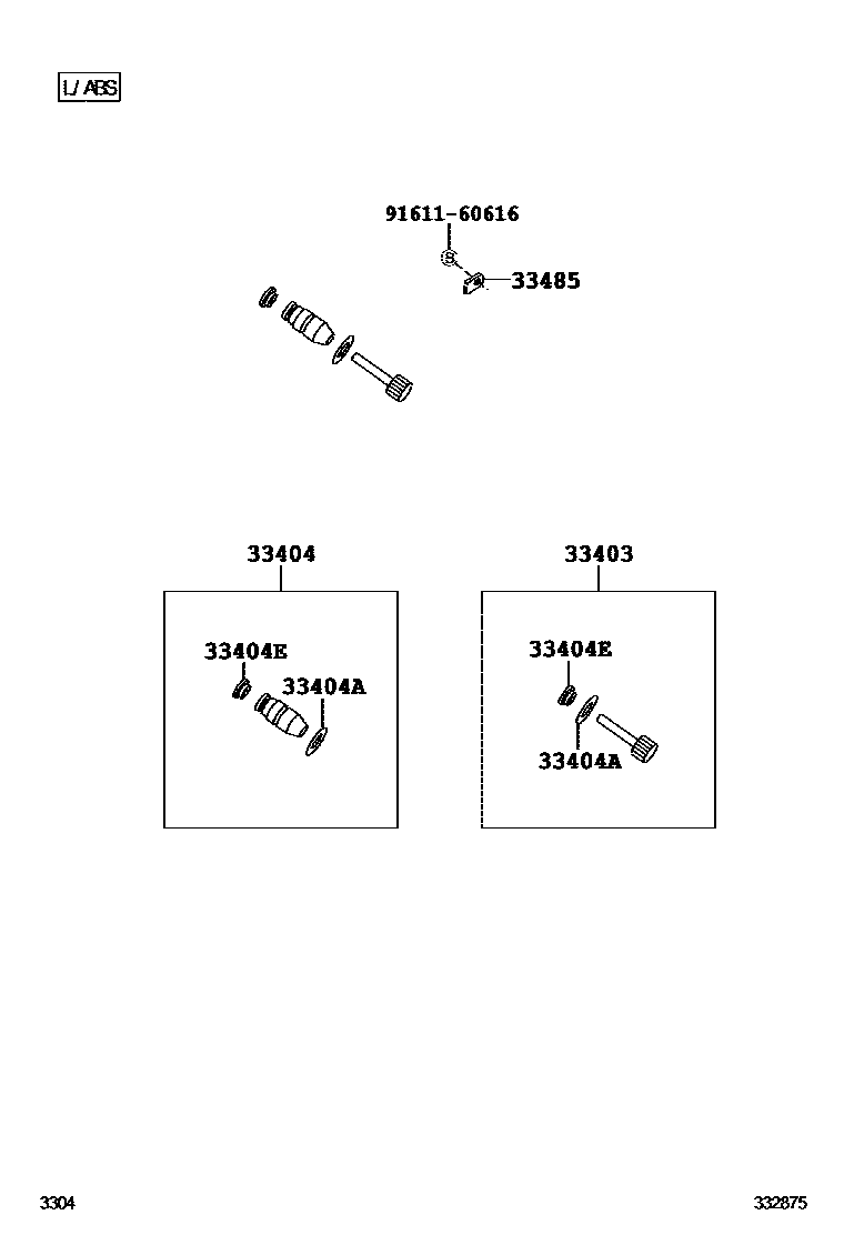 3304 — SPEEDOMETER DRIVEN GEAR (MTM)