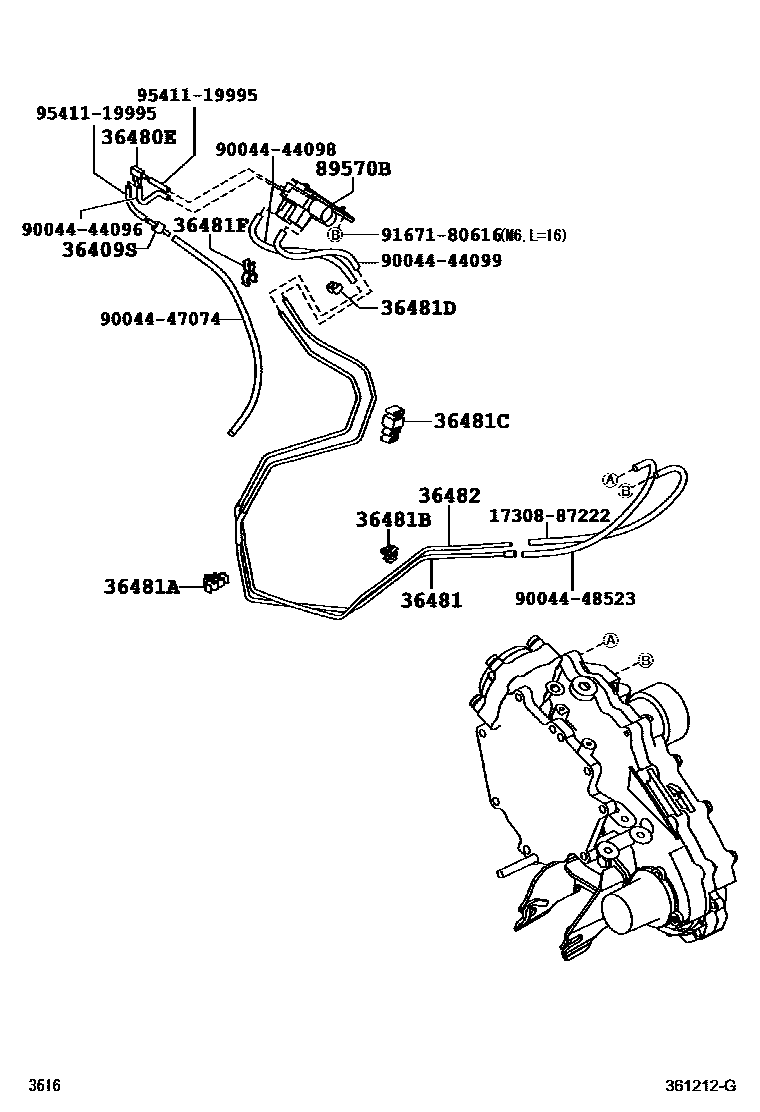 3616 — TRANSFER VACUUM PIPING