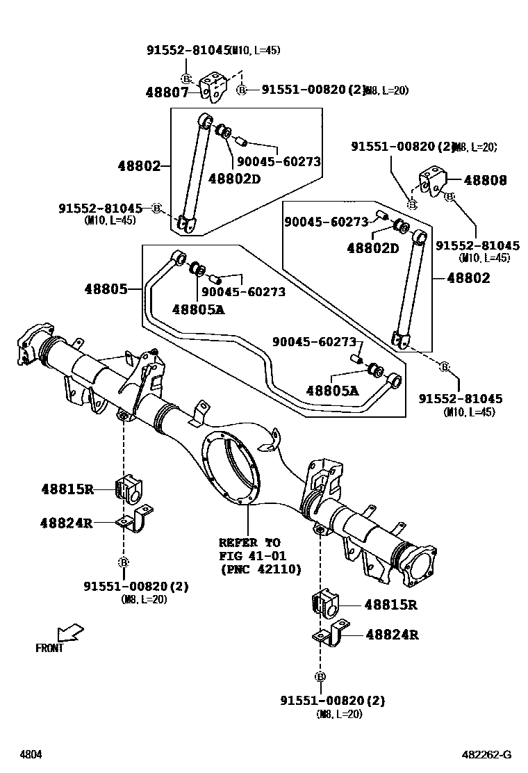 4804 — REAR SPRING & SHOCK ABSORBER