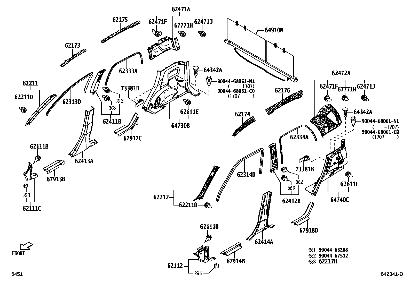 6451 — INSIDE TRIM BOARD