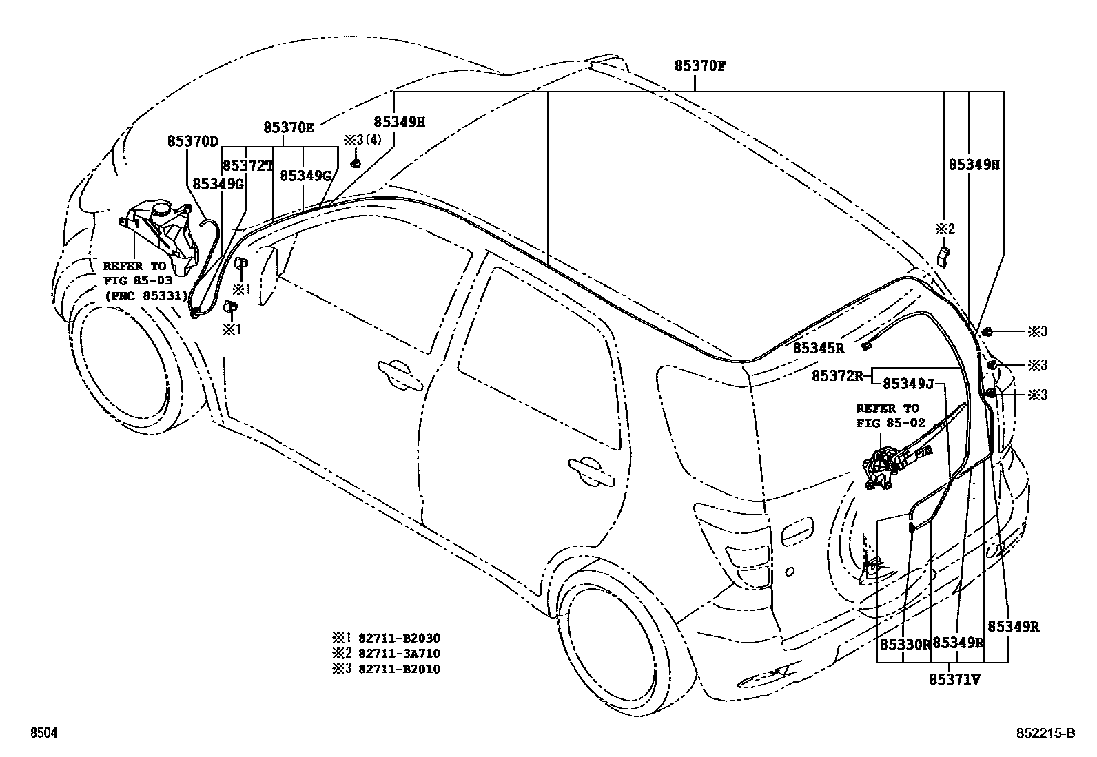 8504 — REAR WASHER