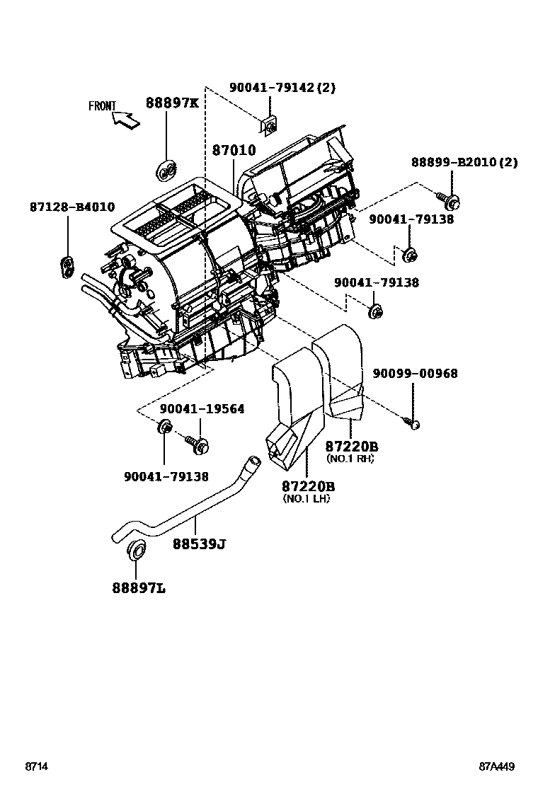 8714 — HEATING & AIR CONDITIONING - COOLER UNIT