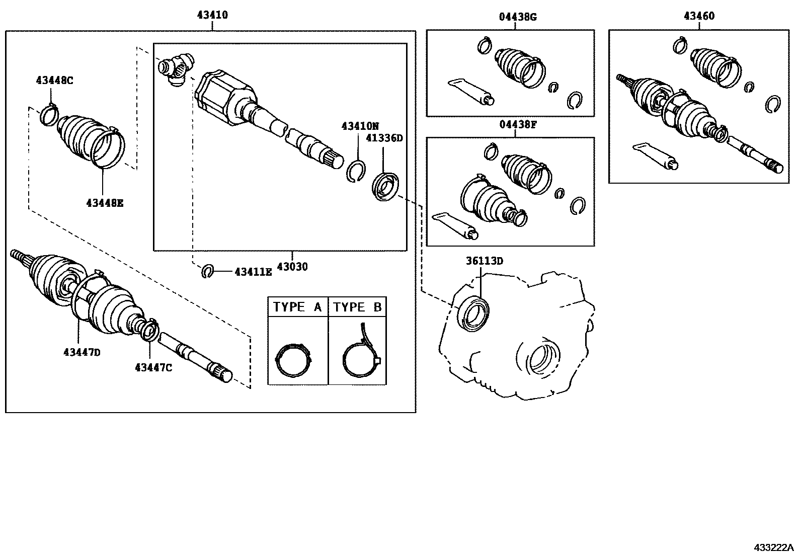 4302 — FRONT DRIVE SHAFT
