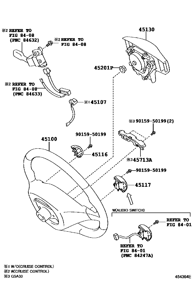4504 — STEERING WHEEL