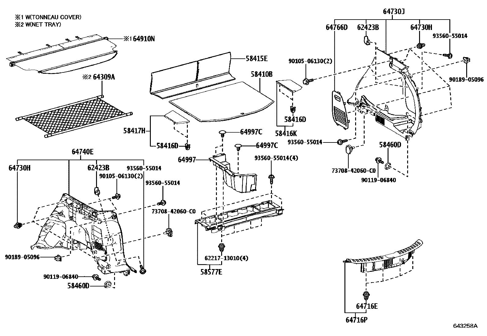 6455 — DECK BOARD & DECK TRIM COVER