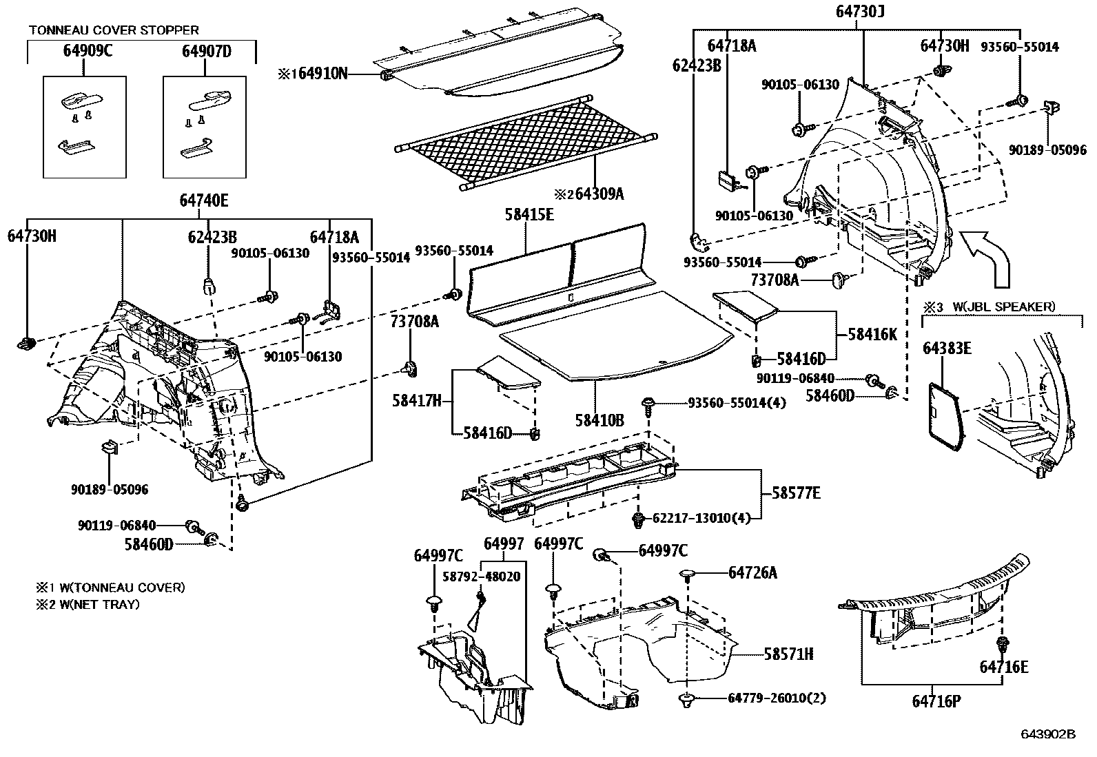 6455 — DECK BOARD & DECK TRIM COVER