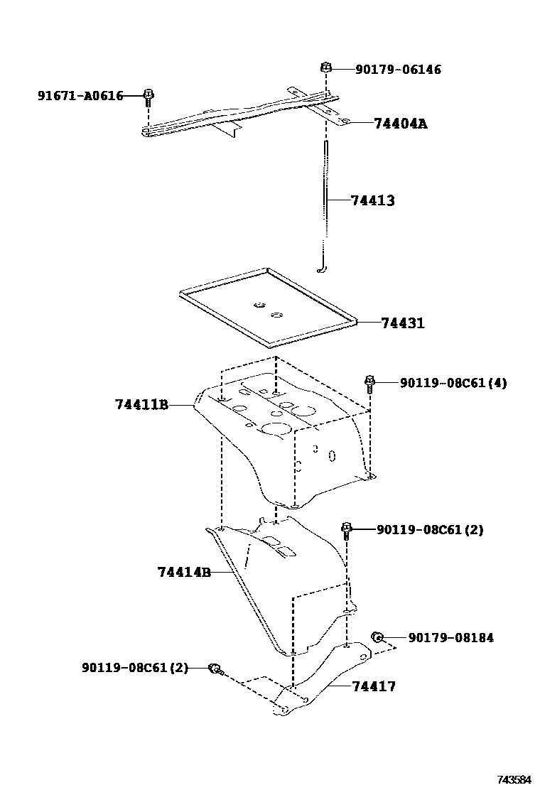 7454 — BATTERY CARRIER