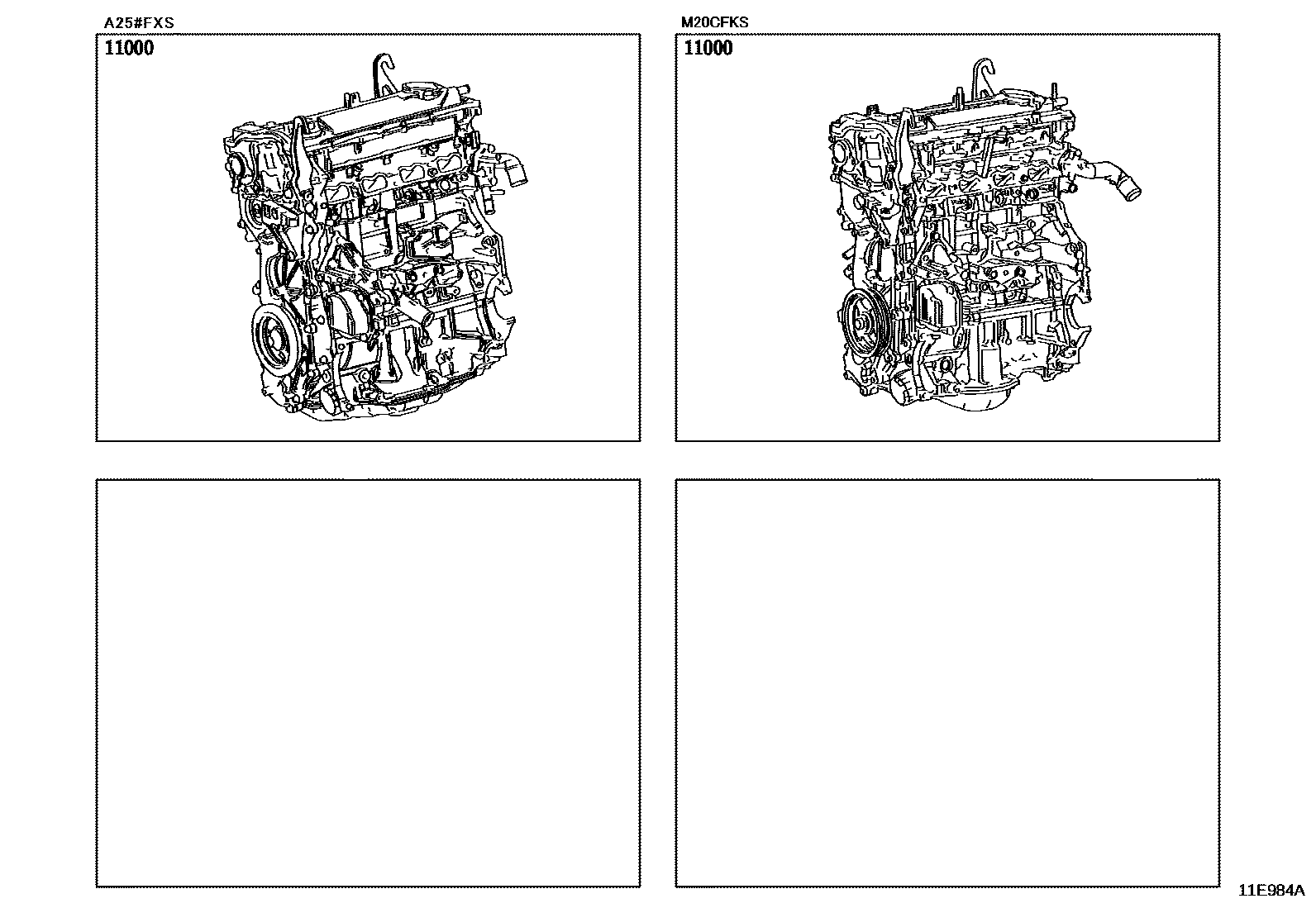 1101 — PARTIAL ENGINE ASSEMBLY