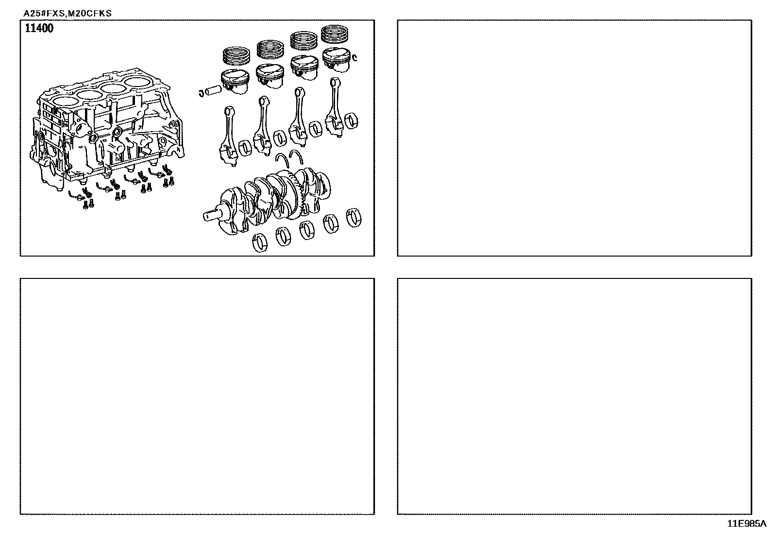 1102 — SHORT BLOCK ASSEMBLY