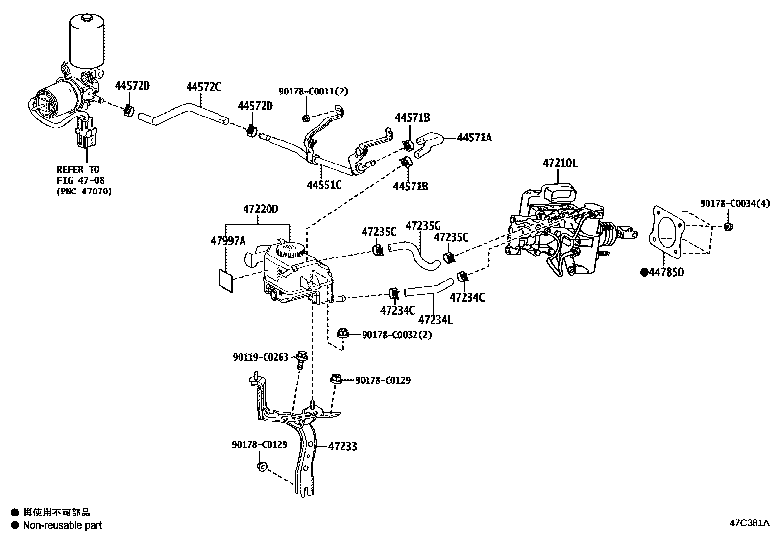 4702 — BRAKE MASTER CYLINDER