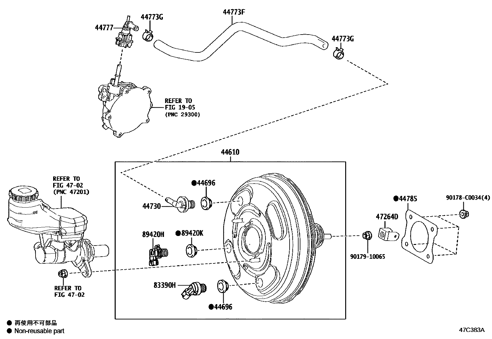 4703 — BRAKE BOOSTER & VACUUM TUBE