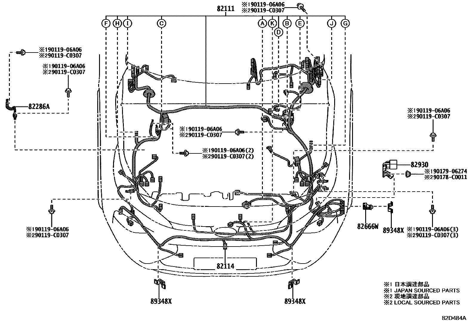 8202 — WIRING & CLAMP