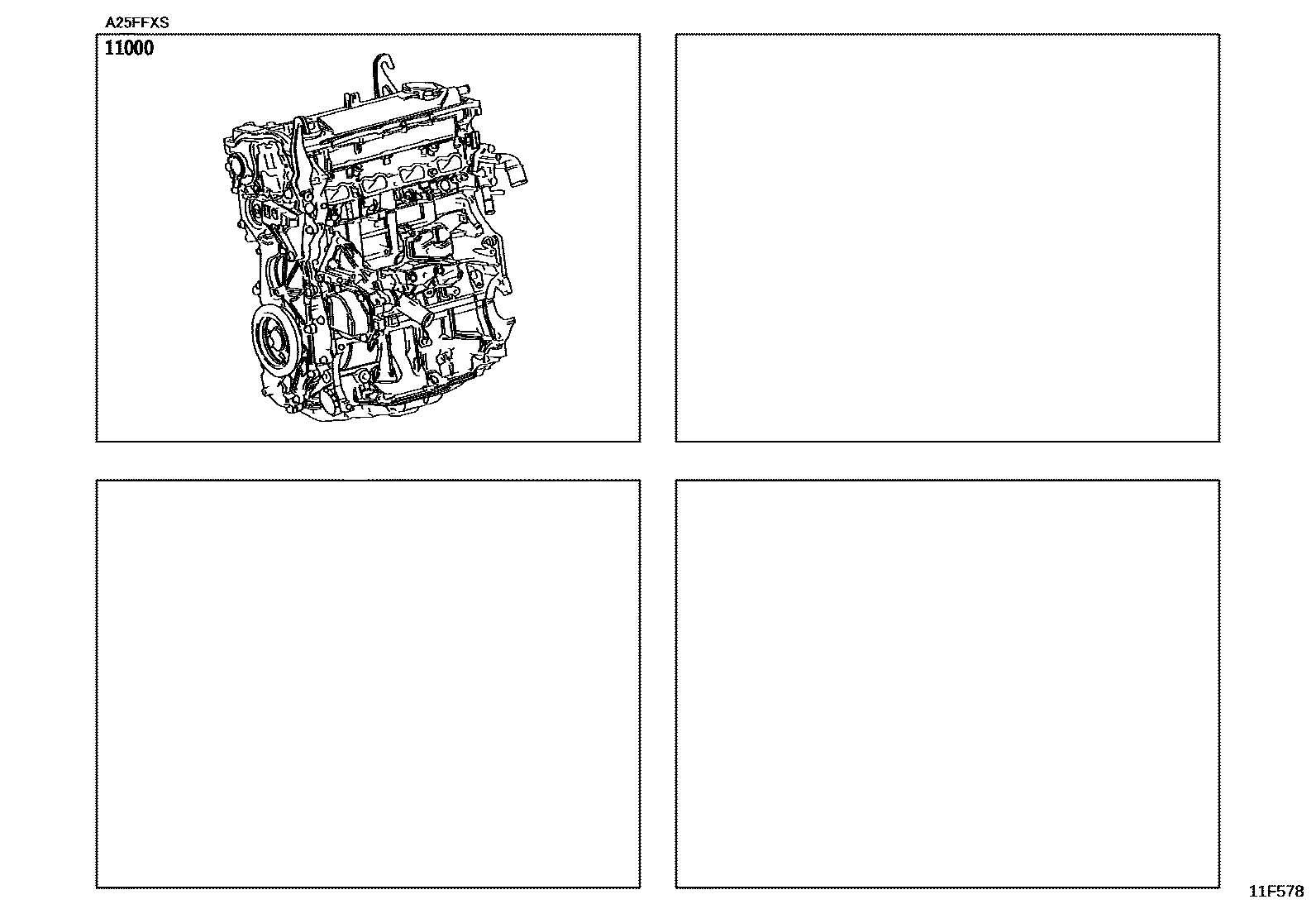 1101 — PARTIAL ENGINE ASSEMBLY