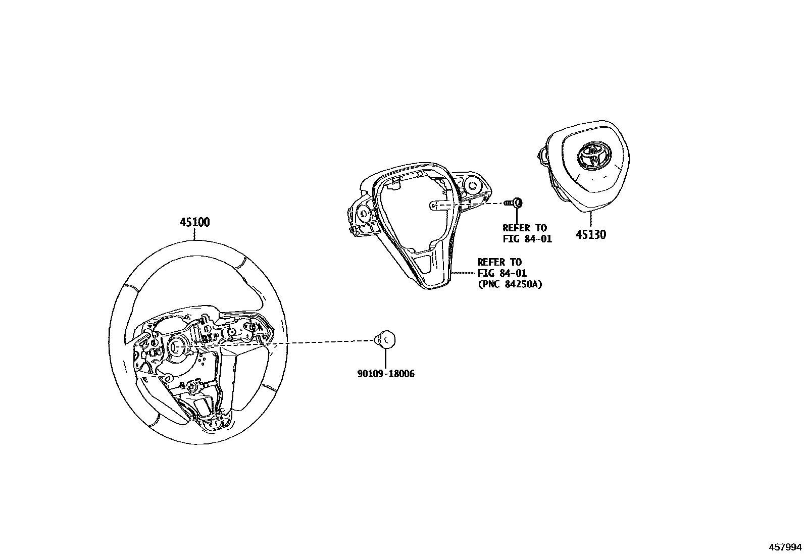 4504 — STEERING WHEEL
