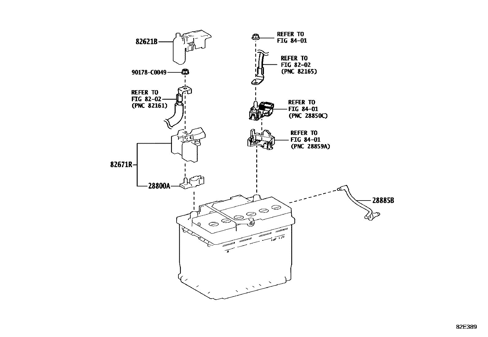 8201 — BATTERY & BATTERY CABLE