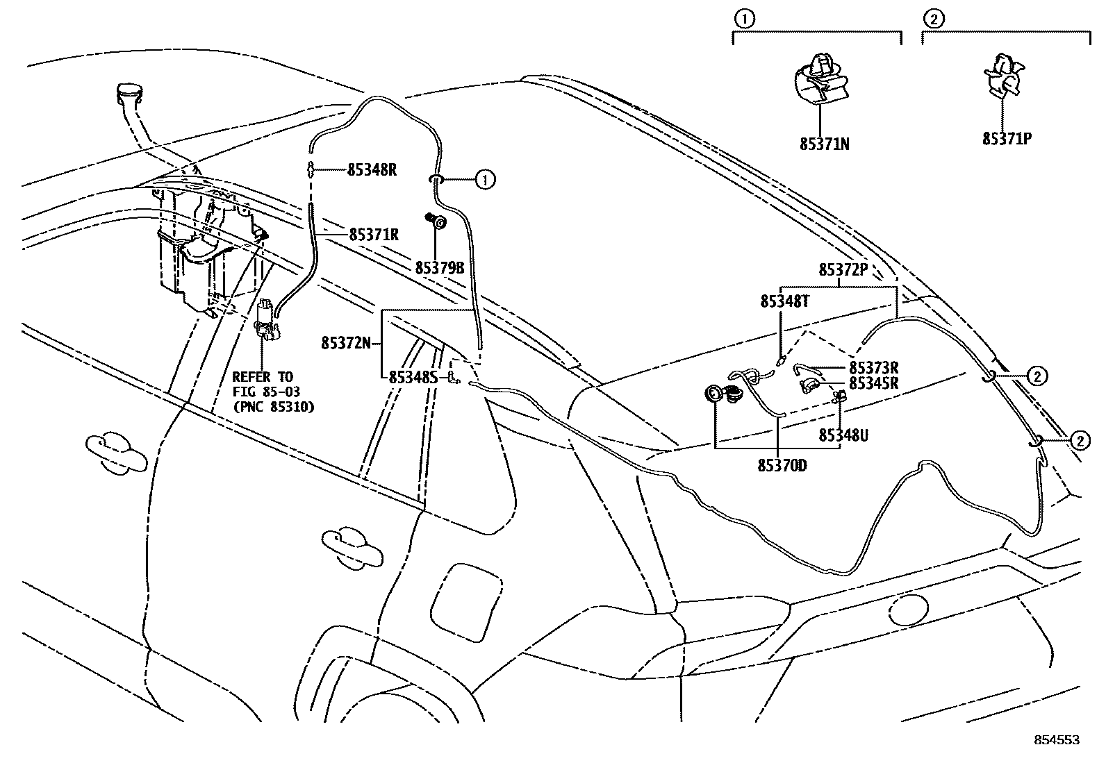 8504 — REAR WASHER