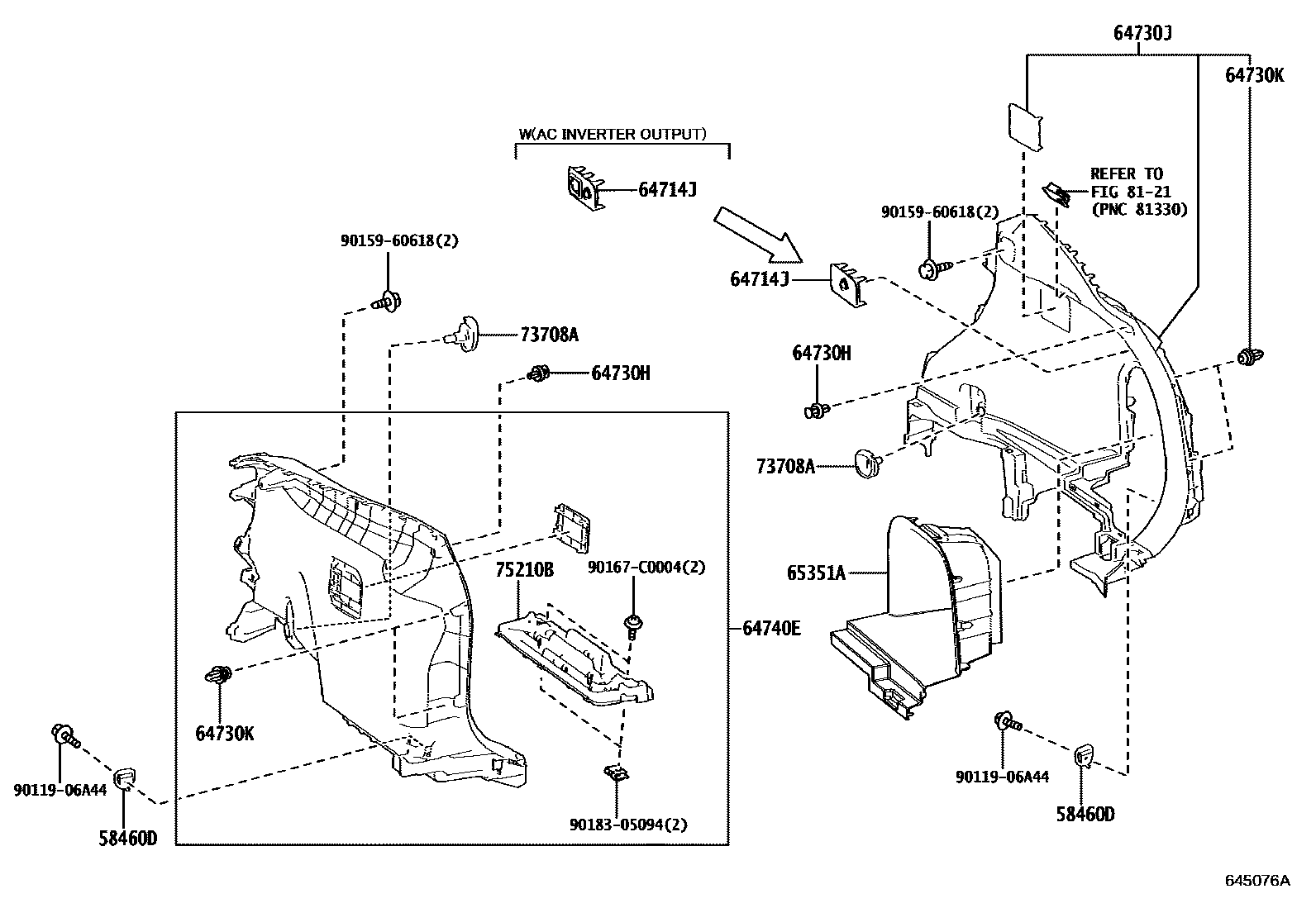 6455 — DECK BOARD & DECK TRIM COVER