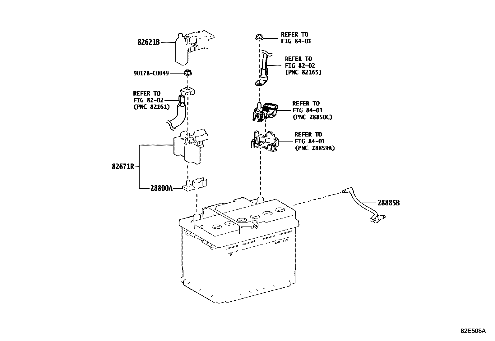8201 — BATTERY & BATTERY CABLE